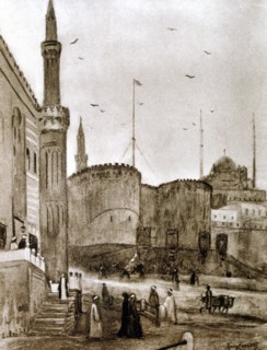 Entrance to the city, Cairo, Egypt, 1928. Artist: Louis Cabanes