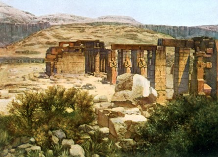 The Ramesseum, Thebes, Egypt, 20th Century. Artist: Unknown