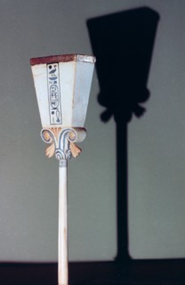 Stylized lotus flower ivory papyrus polisher, 14th century BC. Artist: Unknown