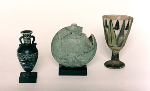 Various Egyptian Containers. Artist: Unknown