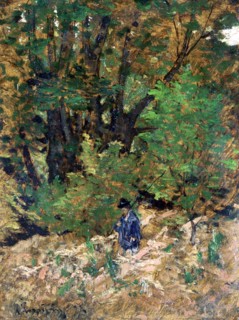 'At Home in the Forest', c1880. Artist: Henri-Joseph Harpignies