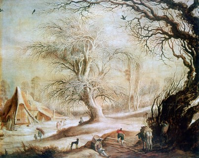 'Winter Landscape', c1606-1656. Artist: Gysbrecht Leytens
