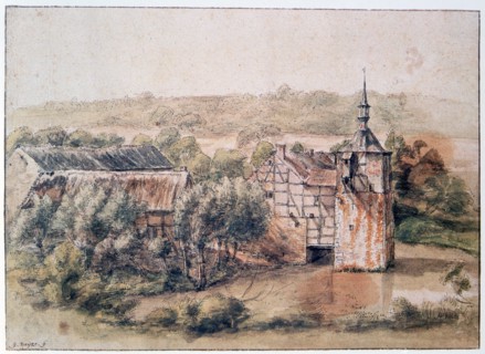 'Landscape with Houses', c1643-1687. Artist: Gillis Neyts