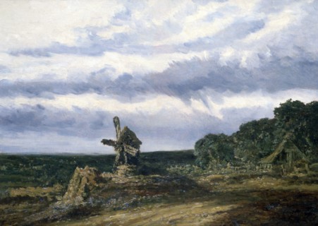 'Landscape with a Mill', c1783-1843 Artist: Georges Michel