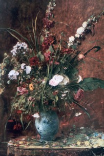 'Great Flower Still Life', 1881. Artist: Mihaly Munkacsy