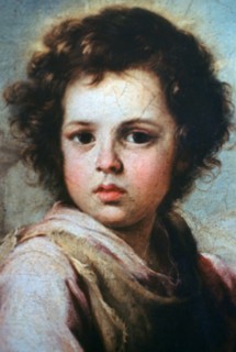 'The Good Shepherd', (detail), c1650. Artist: Bartolomé Esteban Murillo