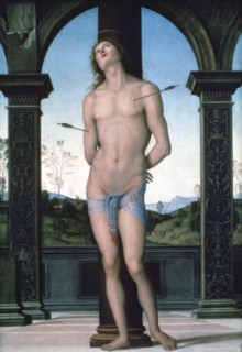 'St Sebastian', c1470-1523. Artist: Perugino