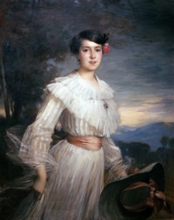 'Madeleine Reclus', 1902. Artist: Ernest Bordes