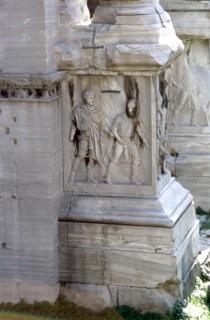 The Arch of Septimus Severus, Rome, 203 AD. Artist: Unknown