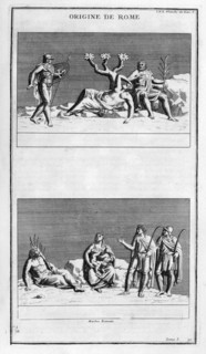 'The origin of Rome', 1757. Artist: Bernard de Montfaucon