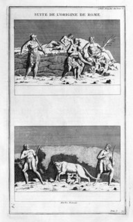'The origin of Rome', 1757. Artist: Bernard de Montfaucon