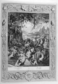 'Scene of Hell', 1733. Artist: Bernard Picart