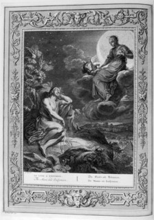 'The Moon and Endymion', 1733. Artist: Bernard Picart