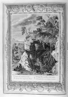 'The Nymph Echo Changed into Sound', 1733. Artist: Bernard Picart