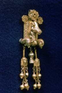 Ancient Greek temple pendant, c630-620 BC. Artist: Unknown