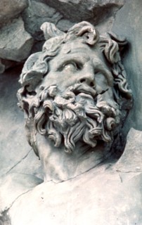 Detail from the Great Frieze of the Pergamon Altar, 180-159 BC. Artist: Unknown