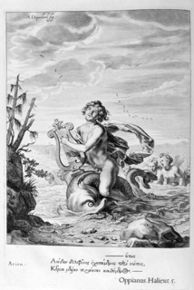 Arion saved by a dolphin, 1655. Creator: Unknown.