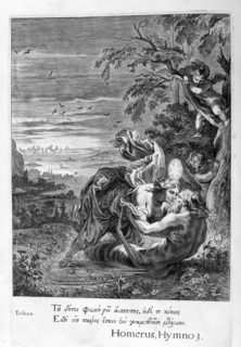 Tithonus, Eos's lover, turned into a grasshopper, 1655. Creator: Unknown.