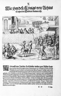 Offerings to the King, 1606. Creator: Theodor de Bry.