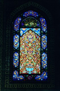 Stained Glass Window, Suleymaniye Mosque, 1557. Artist: Unknown