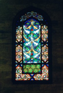 Stained Glass Window, Suleymaniye Mosque, 1557. Artist: Unknown