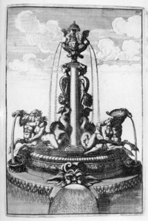 Fountain design, 1664. Artist: Georg Andreas Bockler