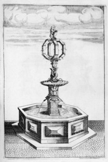 Fountain design, 1664. Artist: Georg Andreas Bockler