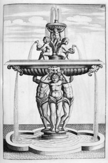 Fountain design, 1664. Artist: Georg Andreas Bockler