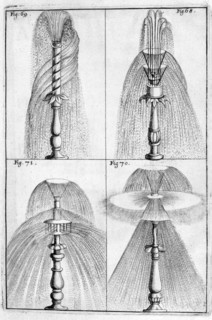 Ornamental fountain design, 1664. Artist: Georg Andreas Bockler