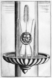 Ornamental fountain design, 1664. Artist: Georg Andreas Bockler