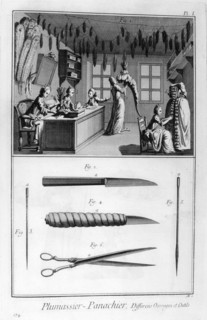 Feather-dresser, 1751-1777. Artist: Unknown