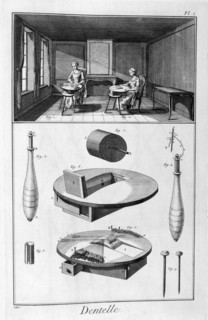 Lace makers, 1751-1777. Artist: Unknown