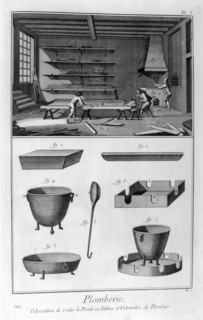 Plumbing, 1751-1777. Artist: Unknown