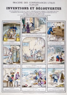 Inventions and Discoveries, 19th century. Artist: Unknown