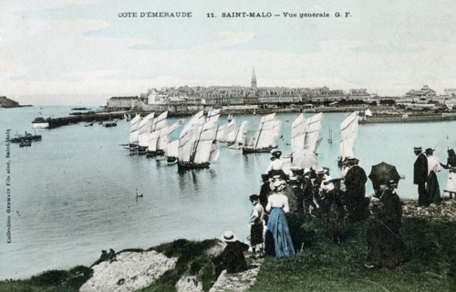 General view of Saint Malo, Brittany, France, 20th Century. Artist: Unknown