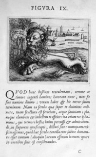 Prophecy figure IX from Prognosticatio Eximii Doctoris Paracelsi, 1536.  Artist: Theophrastus Bombastus von Hohenheim Paracelsus