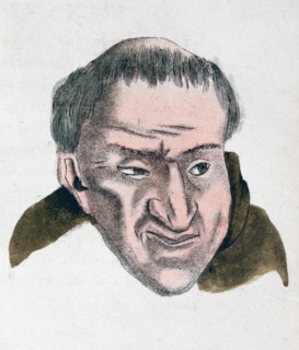 The facial characteristics of a cheating, deceptive tempered person, 1808. Artist: Johann Kaspar Lavater