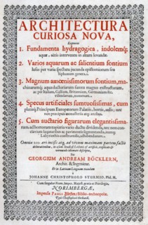 Title page of Architectura Curiosa Nova, 1664. Artist: Georg Andreas Bockler
