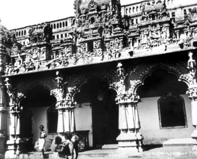 Temple, Singapore, 1900. Artist: Unknown