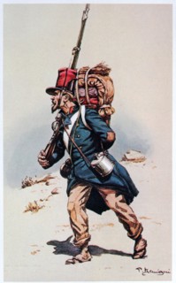 A legionnaire, 1832-1835. Artist: Unknown