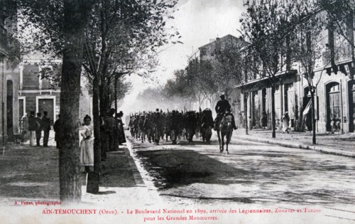 French Foreign Legion, Ain Temouchent, Algeria, 1899. Artist: Unknown