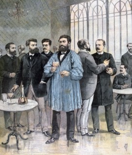 The refreshment bar, Chamber of Deputies of France, Paris, 1892. Artist: Henri Meyer