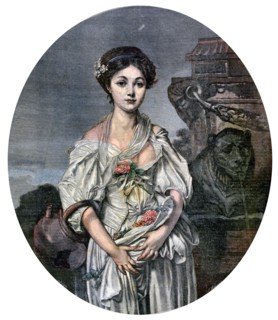 'The Broken Pitcher', 1892. Artist: Unknown