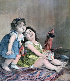'The Surprise', 1891. Creator: F Meaulle.