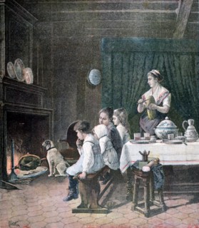 'Waiting', 1890. Creator: F Meaulle.