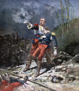 'Face the Enemy', 1884, (1890). Creator: F Meaulle.