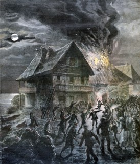 The Revolt on the Island of Sercq, 1892. Artist: Henri Meyer