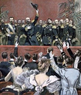 Hurrah! For the French!, 1893. Artist: Unknown