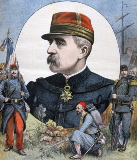 General Jacques Duchesne, commander of the French expeditionary force to Madagascar, 1894. Artist: Henri Meyer