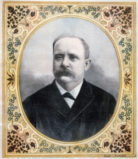 Eugene Turpin, French chemist, 1894. Artist: Unknown